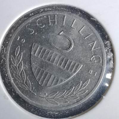 沼泽如烟--第981场 - 奥地利1981年5先令