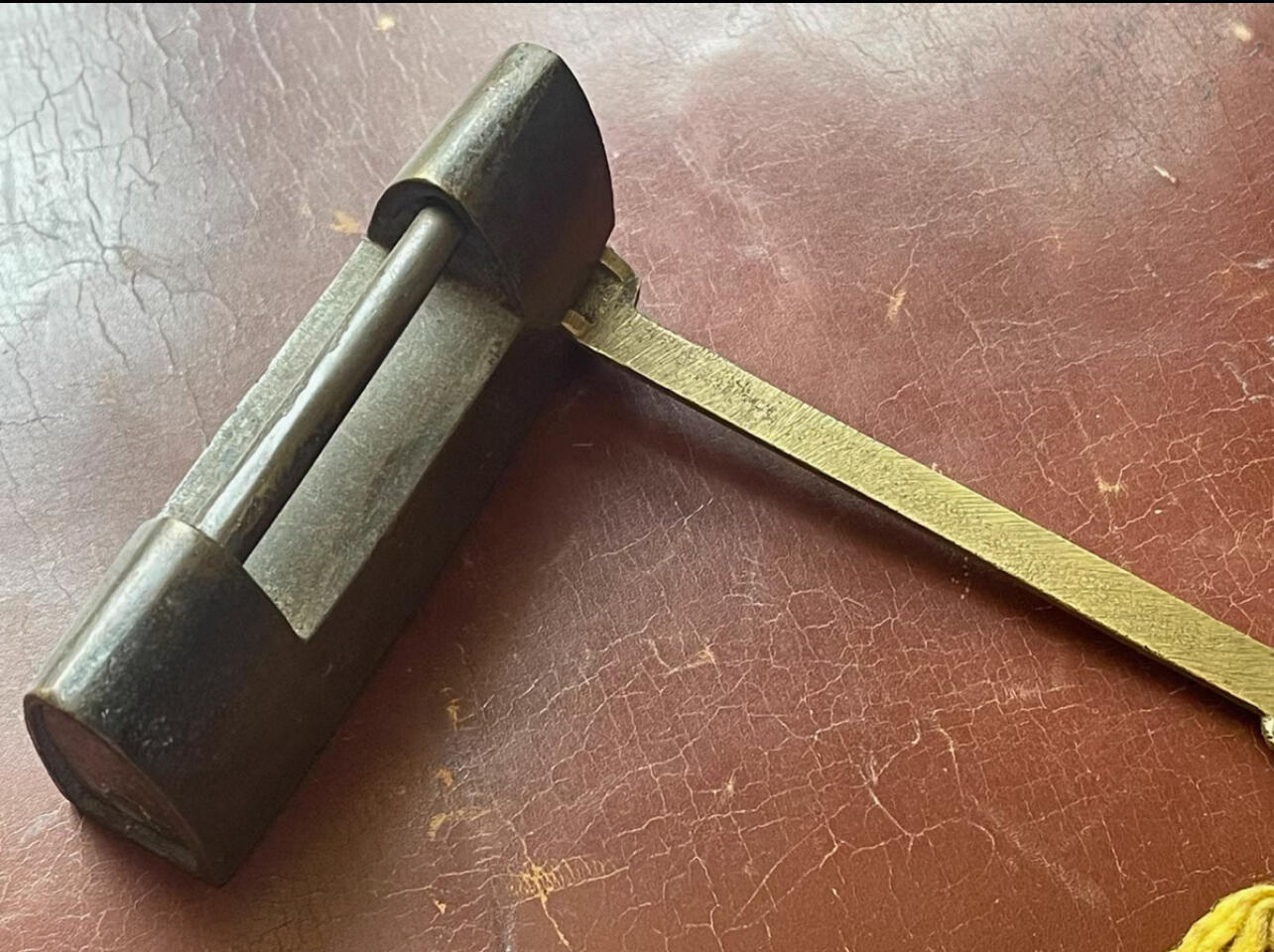 民国时期门锁 铜锁 带钥匙 功能都好 品相很好 （可交换朝鲜苏联勋章奖章）