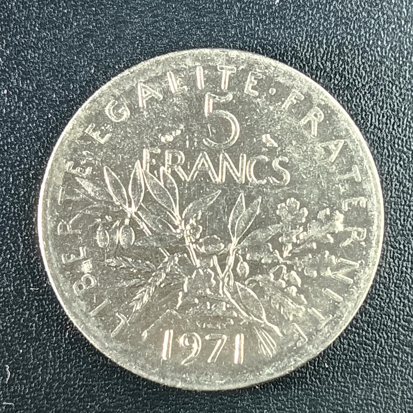 逸泉钱币2026第十二组世界钱币专场春节千件大拍A1614～2574 1681 法国5法郎