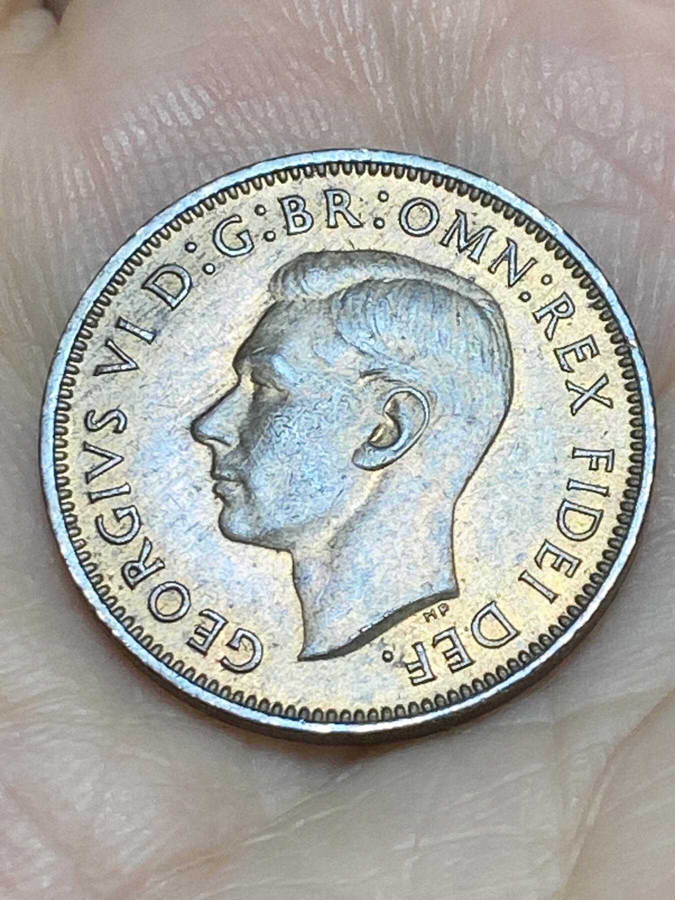 2026年第十七场(总第一百八十六场）外国好品散币场(免佣金) 原光好品–英国🇬🇧1951年1法新(乔治六世第二版)