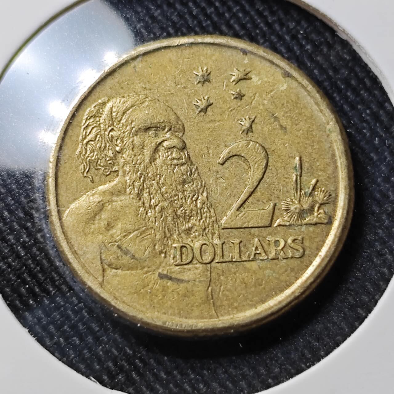 KK钱币收藏小铺  第391期  2月预留时间 周末发货  澳大利亚2元