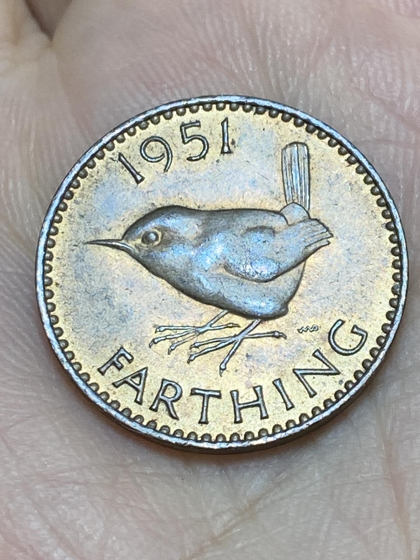 2026年第十七场(总第一百八十六场）外国好品散币场(免佣金) 原光好品–英国🇬🇧1951年1法新(乔治六世第二版)