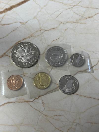 第190期拍卖 - 巴巴多斯1974年纪念币6枚套