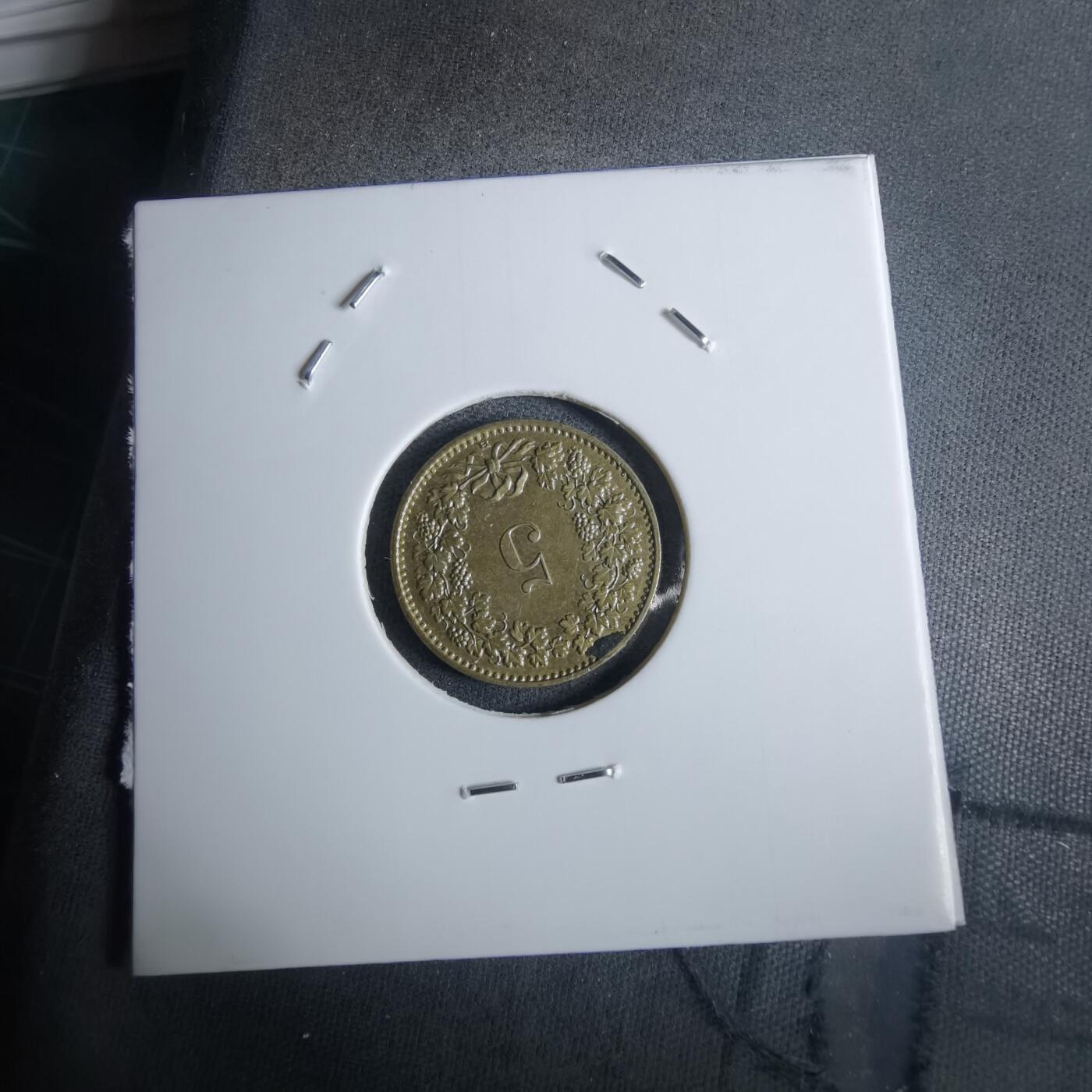 沼泽如烟--第982场 瑞士1989年五分