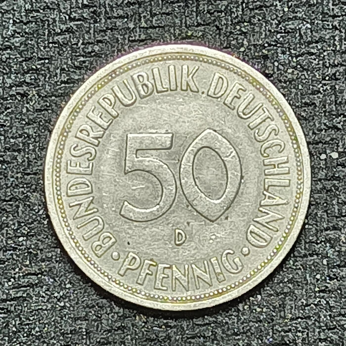 逸泉钱币2026B世界钱币纪念币纸币第八组B831-1230 1208联邦德国50芬尼