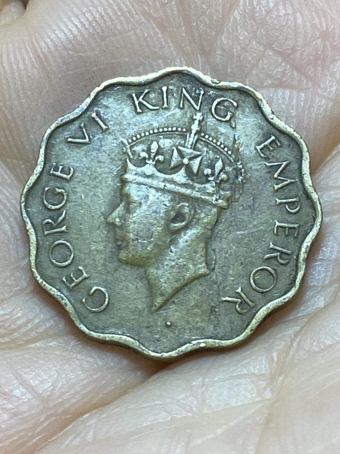 2026年第十七场(总第一百八十六场）外国好品散币场(免佣金) 英属印度1942年1安娜(乔治六世第三版，首发年，b版孟买造)