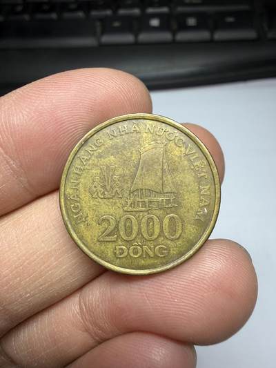 2025年集古藏今外币拍卖第二期-第2场—（总第302拍），可以寄存60天，满160元包邮。 - 2003年越南2000盾