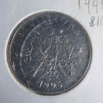 沼泽如烟--第981场 - 法国1995年5法郎