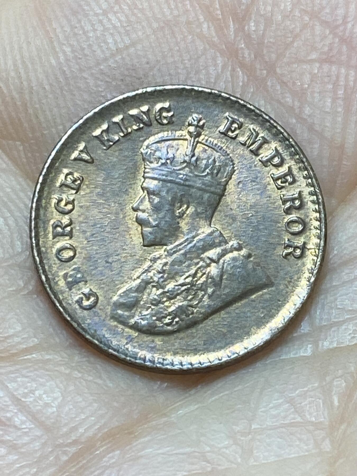 2026年第十七场(总第一百八十六场）外国好品散币场(免佣金) 原光好品–英属印度1920年1/12安娜(乔治五世时期，c版加尔各答造)