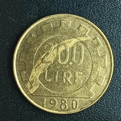 逸泉钱币2026第十二组世界钱币专场春节千件大拍A1614～2574 - 1720 意大利200里拉