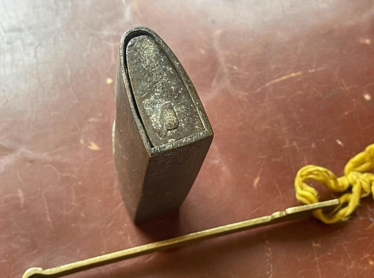 民国时期门锁 铜锁 带钥匙 功能都好 品相很好 （可交换朝鲜苏联勋章奖章）