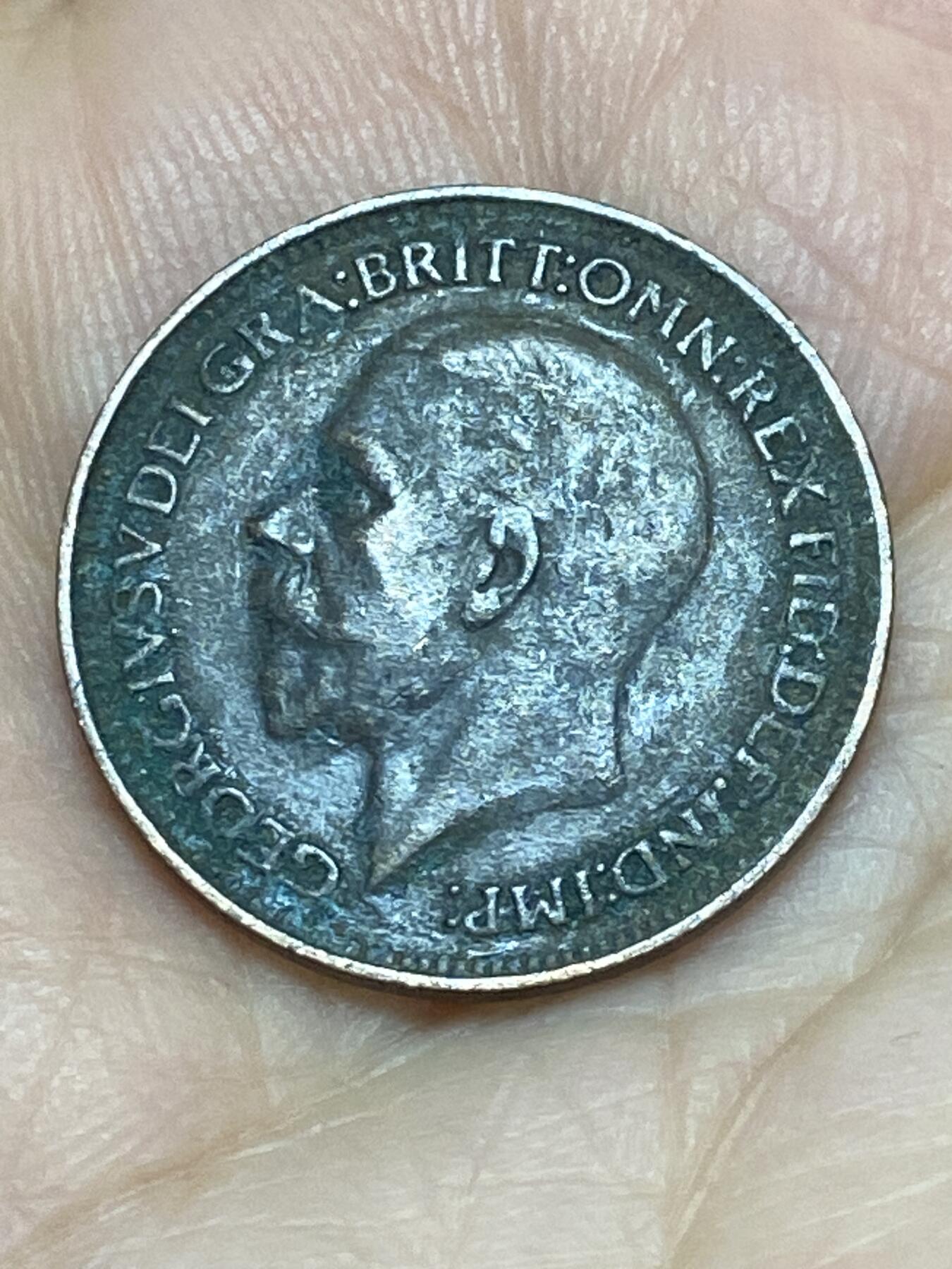 2026年第十七场(总第一百八十六场）外国好品散币场(免佣金) 英国🇬🇧1927年1法新(乔治五世第三版)