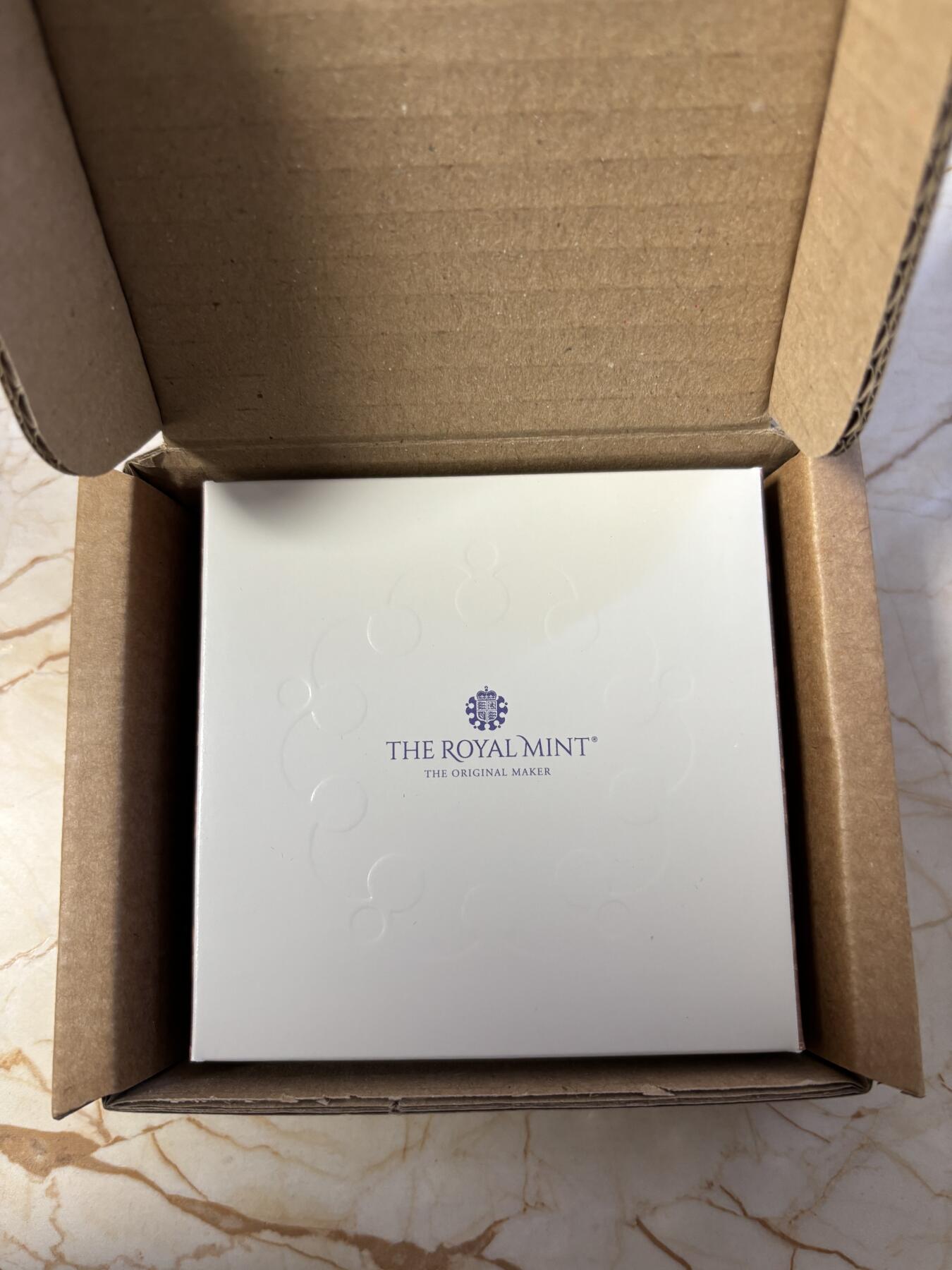 第190期拍卖 英国2022年科学创新系列图灵50便士精制加厚版银币,925银，16克，发行1500枚