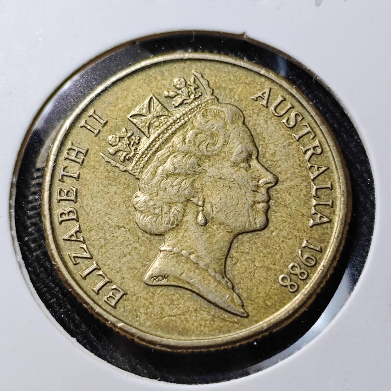 KK钱币收藏小铺  第391期  2月预留时间 周末发货  澳大利亚1元纪念币