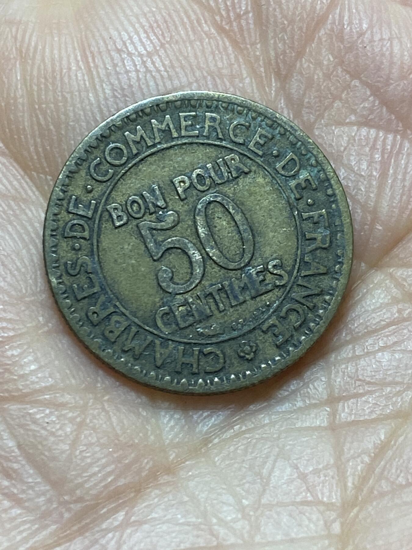 2026年第十七场(总第一百八十六场）外国好品散币场(免佣金) 法兰西第三共和国1922年50生丁