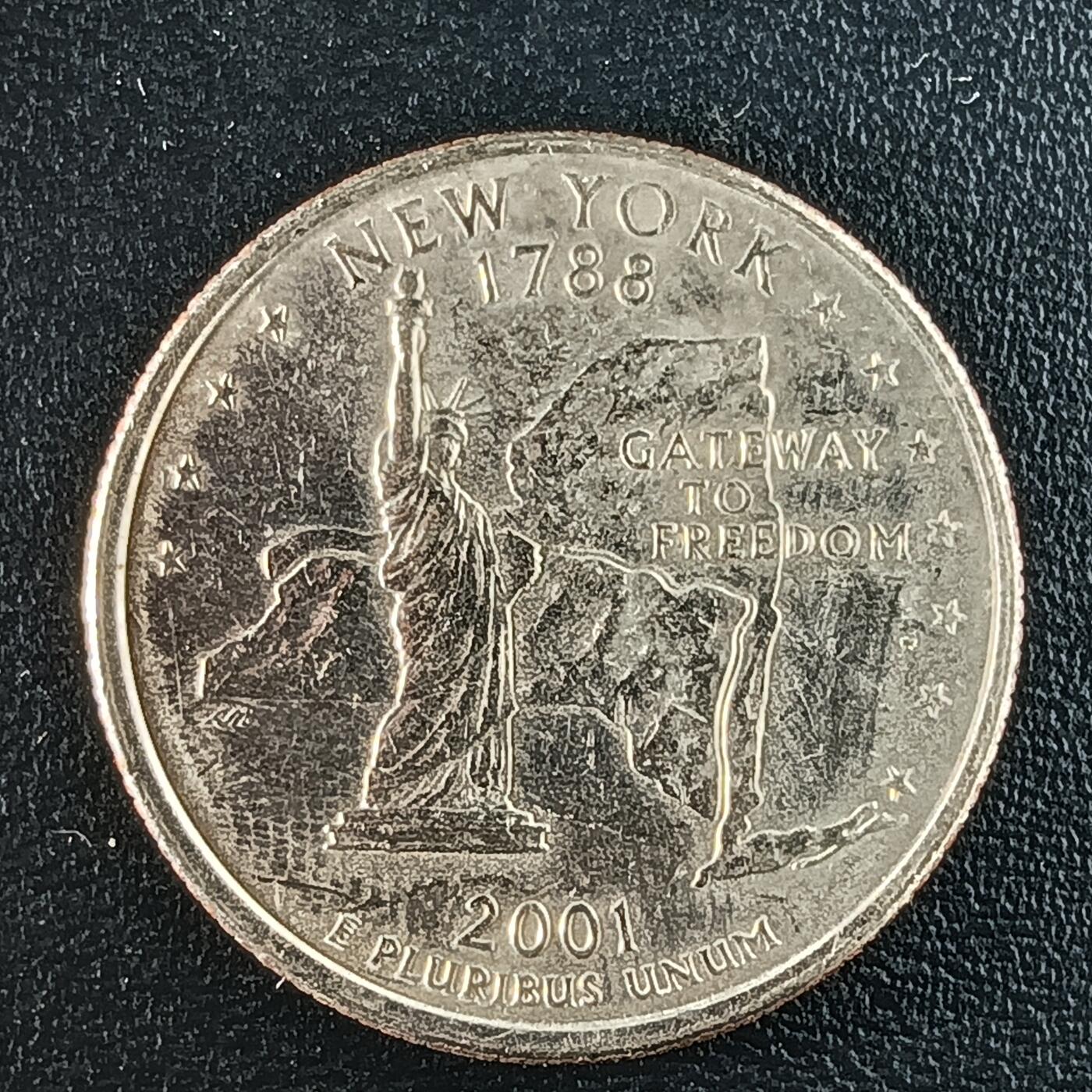 逸泉钱币2026第十二组世界钱币专场春节千件大拍A1614～2574 1688 美国25美分