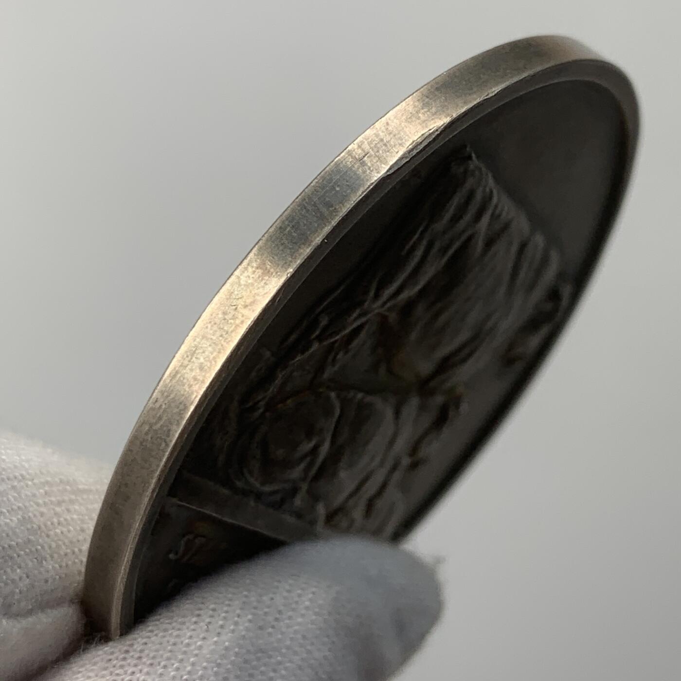 掌中浮雕-藏着的欧洲第052场 德国普鲁士农业银章，50.5mm，60g