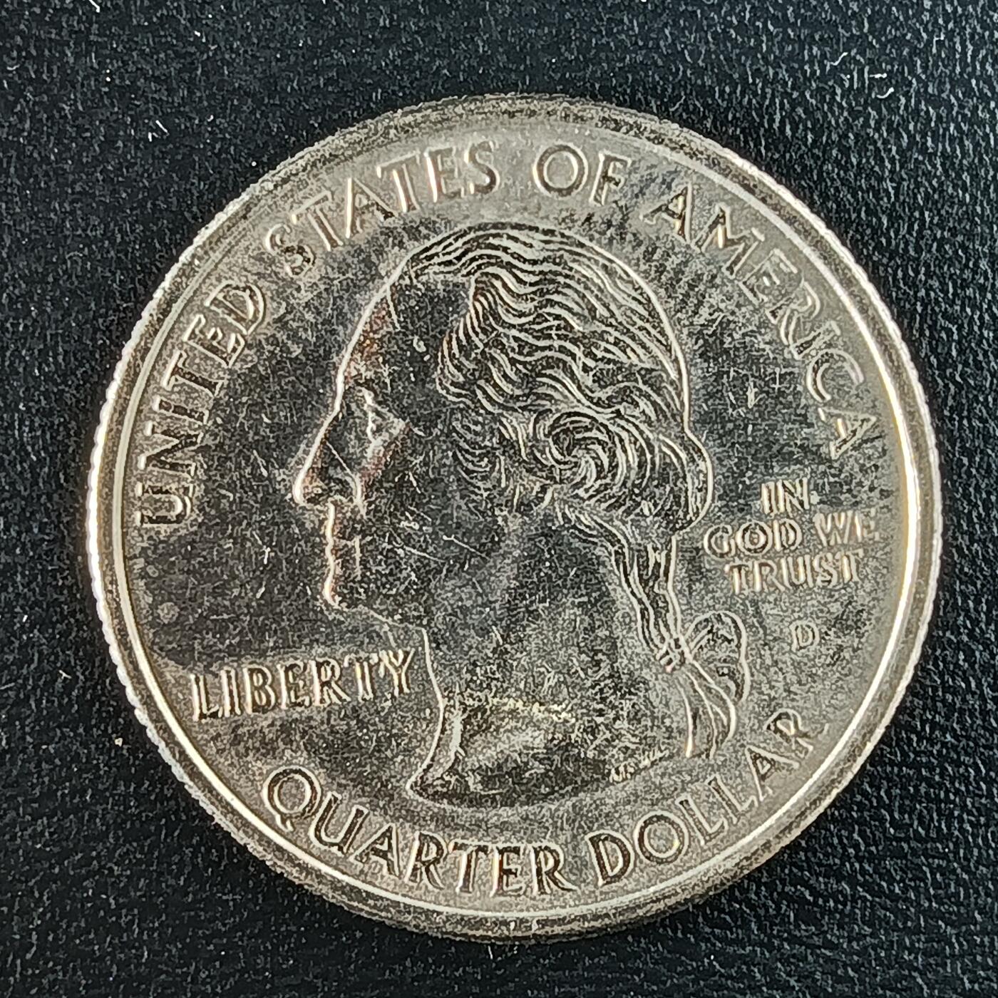 逸泉钱币2026第十二组世界钱币专场春节千件大拍A1614～2574 1688 美国25美分