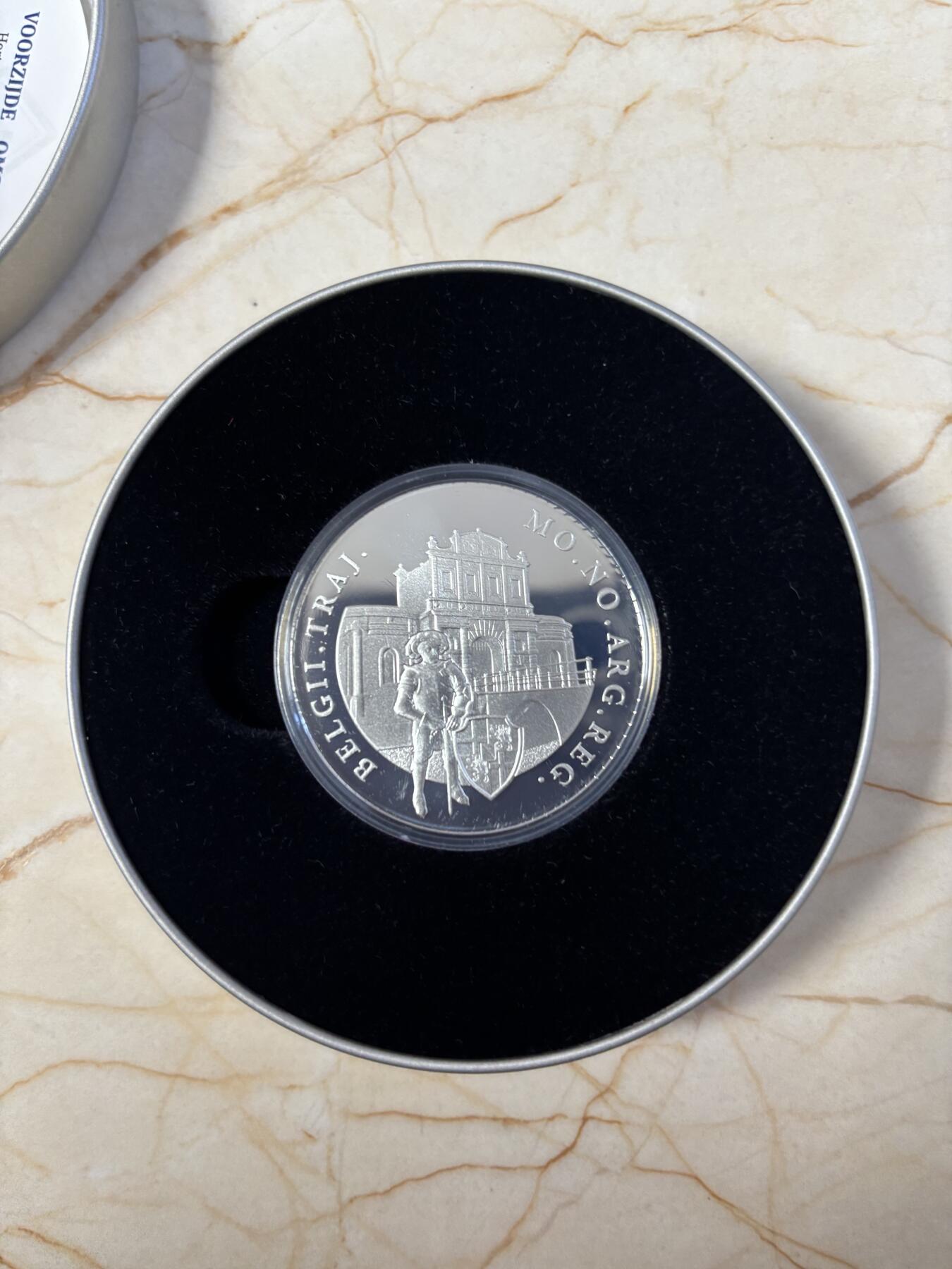 第190期拍卖 荷兰2023年杜卡特城堡系列城堡纪念银章2，837银，28.25克，发行1750枚