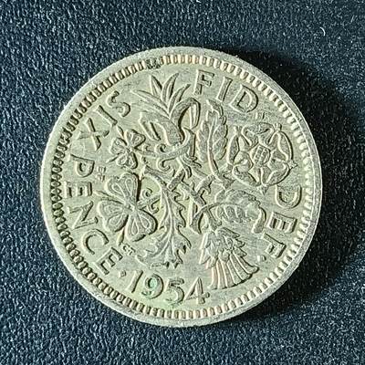 逸泉钱币2026第十二组世界钱币专场春节千件大拍A1614～2574 - 1821 英国6便士铜币