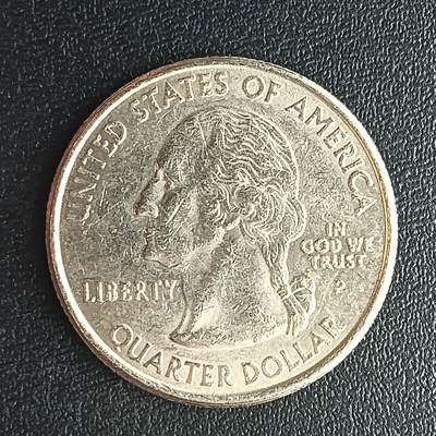 逸泉钱币2026第十八场世界各国散币纪念币AF1633-2572 1848 美国25美分