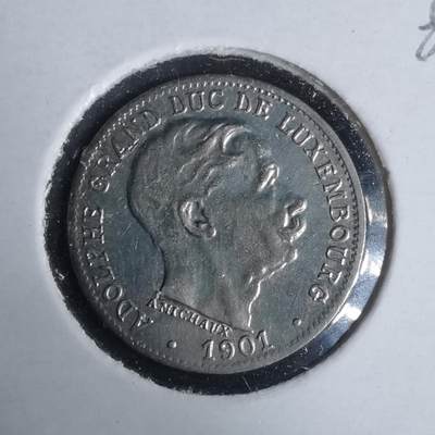 沼泽如烟--第981场 - 卢森堡1901年五分