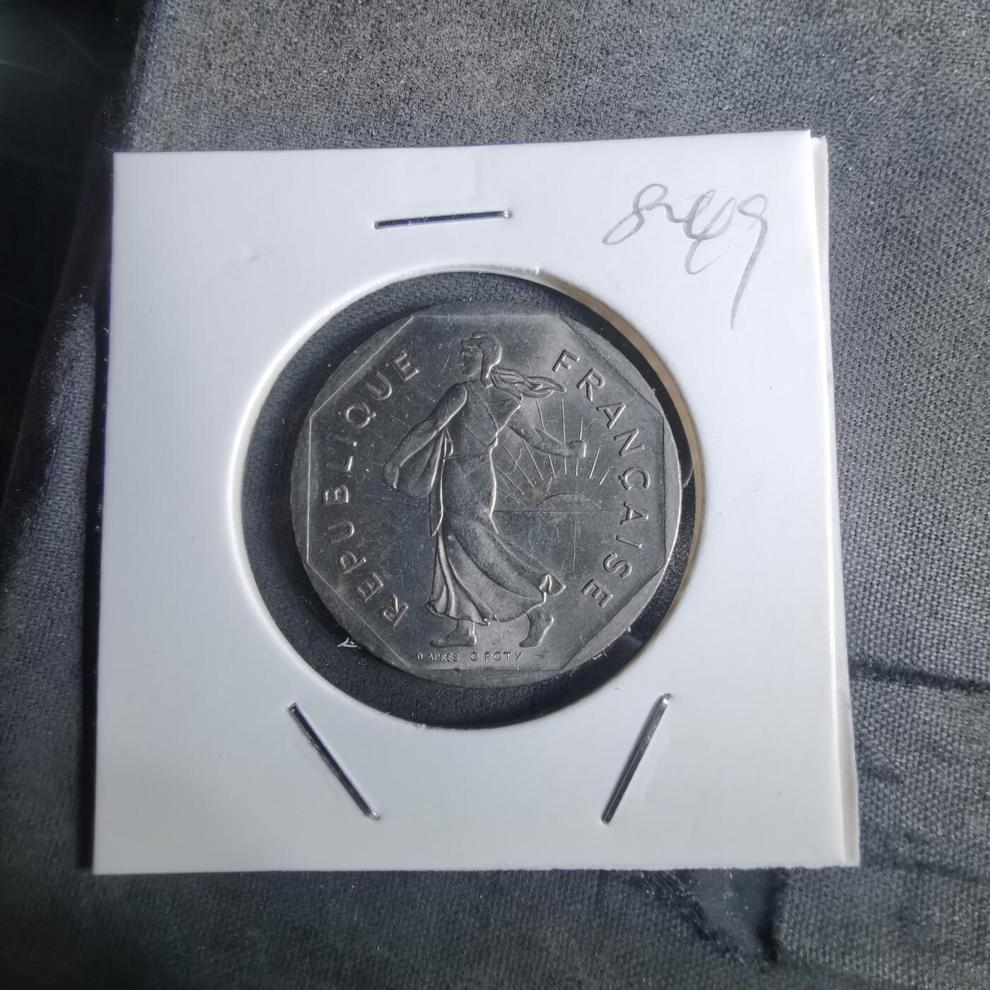 沼泽如烟--第982场 法国1979年2法郎