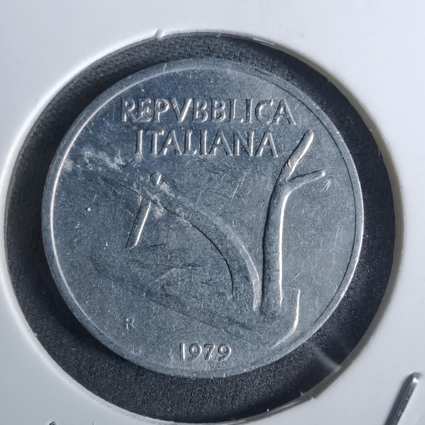 沼泽如烟--第982场 意大利1979年10里拉