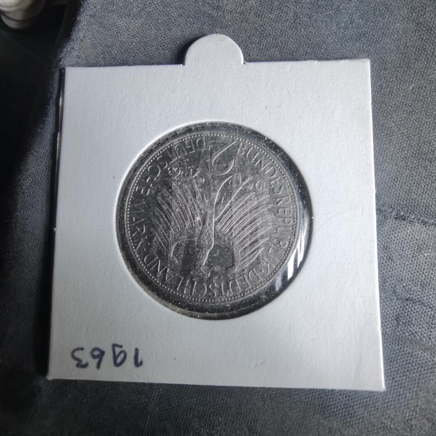 沼泽如烟--第981场 德国1963年2马克