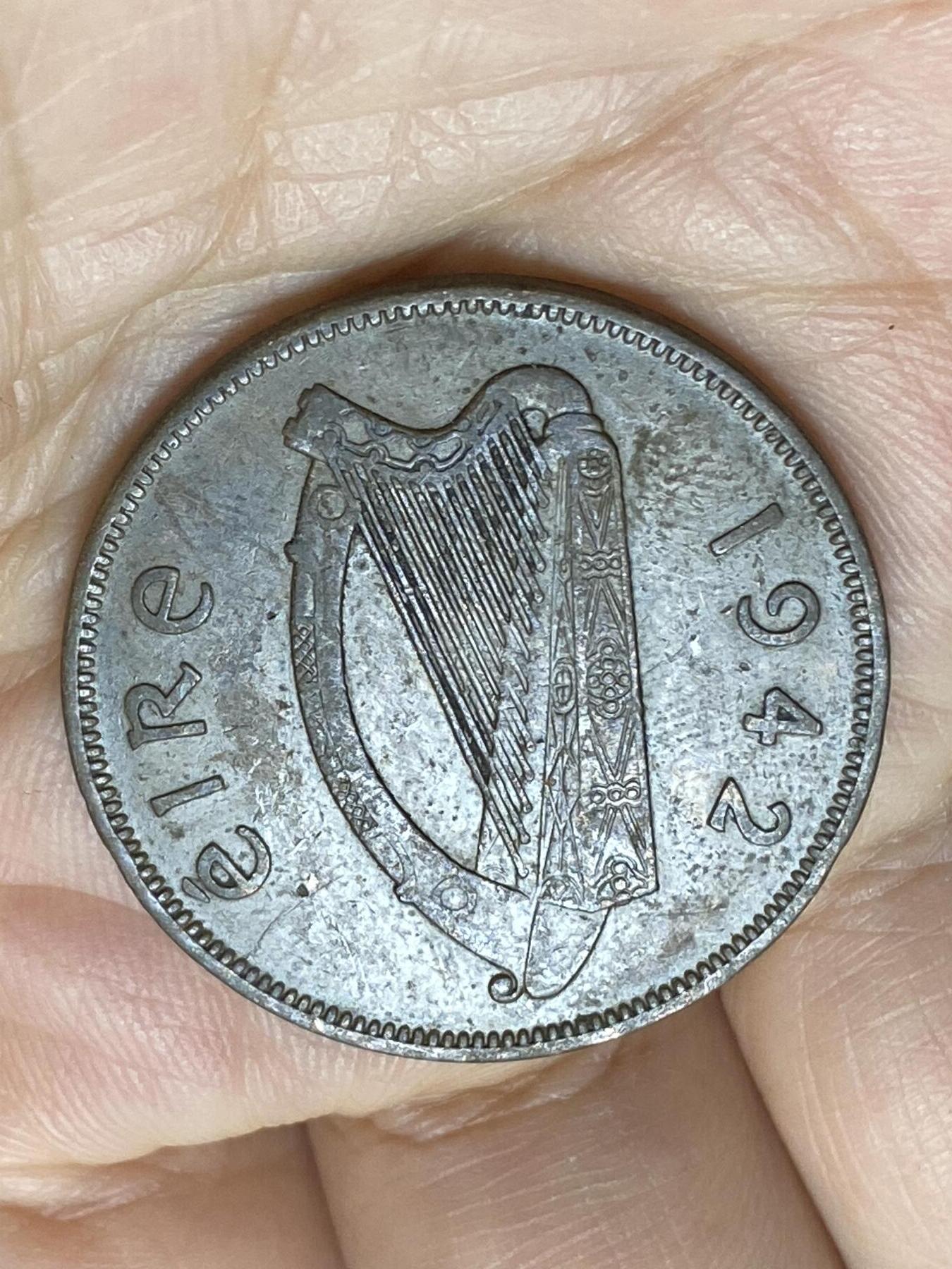 2026年第十七场(总第一百八十六场）外国好品散币场(免佣金) 爱尔兰🇮🇪1942年1便士(共和国时期第一套第一版)