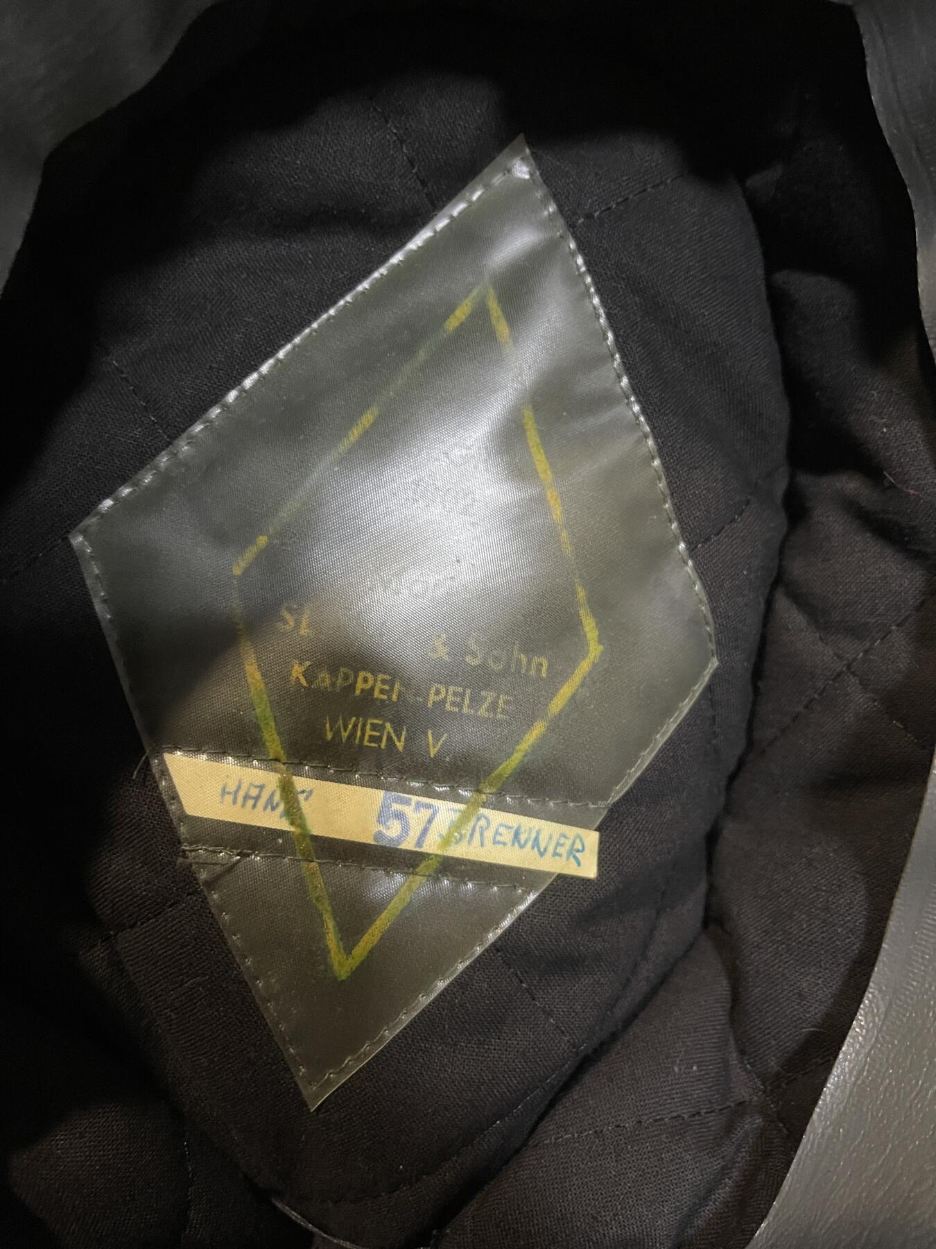 奥地利德国巴伐利亚原版山地兵帽老帽子军帽帽徽（可换朝鲜苏联章）