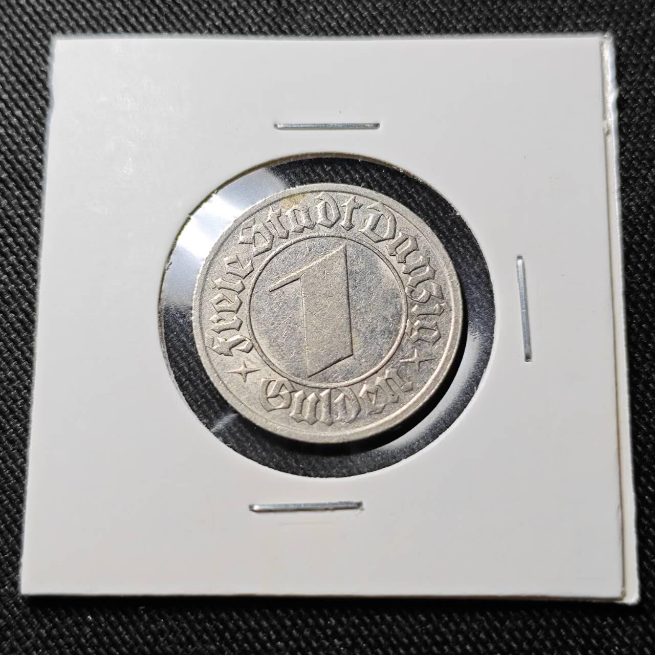 KK钱币收藏小铺  第398期 百期特拍（四拍之二） 2月预留时间 周末发货  1932但泽1马克镍币