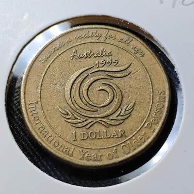 KK钱币收藏小铺  第391期  2月预留时间 周末发货 -  澳大利亚1元纪念币