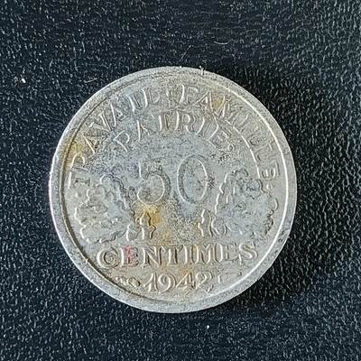 逸泉钱币2026第十二组世界钱币专场春节千件大拍A1614～2574 - 1778 法国50法郎