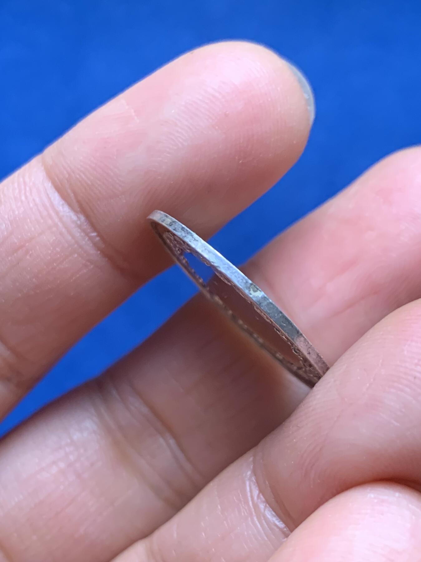 《竞宝斋》第463-465场 周日，周一，周二，3场连拍 （全场包邮）欢迎送拍 法国婚礼纪念银章 背面未刻字 23.4mm 3.62g