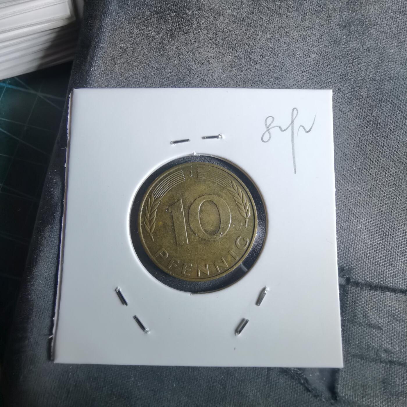 沼泽如烟--第982场 德国1991年10芬尼