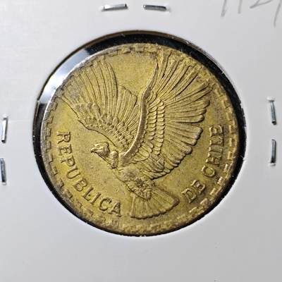 KK钱币收藏小铺  第391期  2月预留时间 周末发货 -  1966智利10分铜币