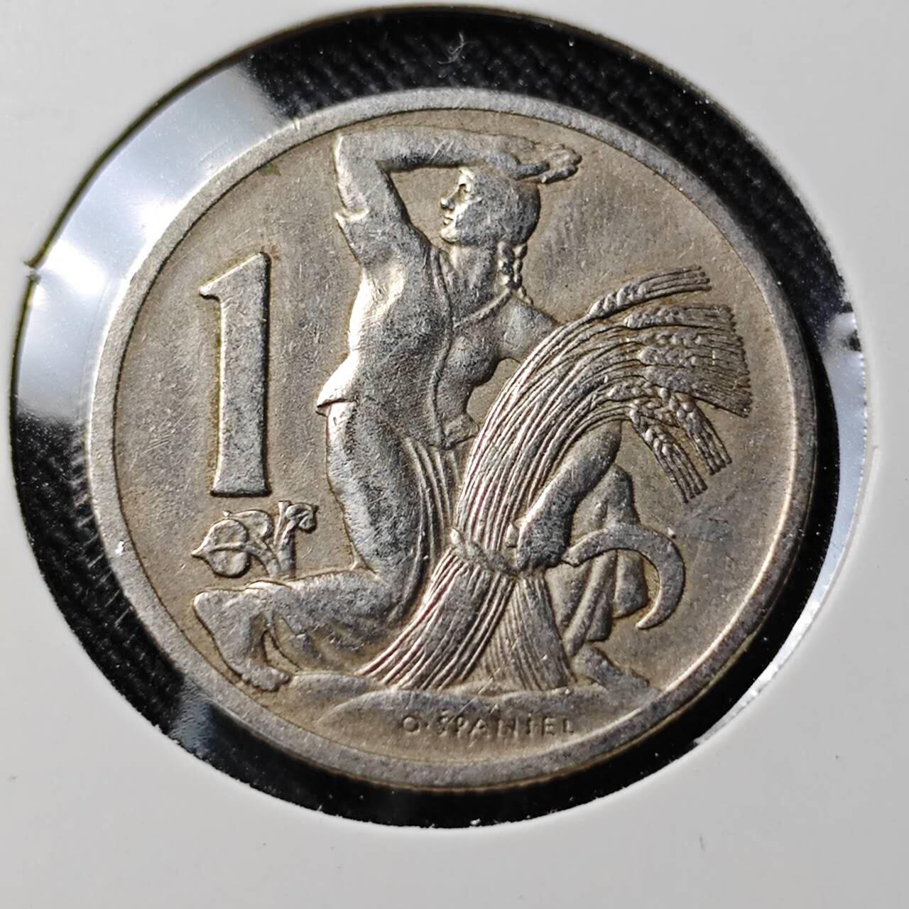 KK钱币收藏小铺  第391期  2月预留时间 周末发货  1922捷克1克朗