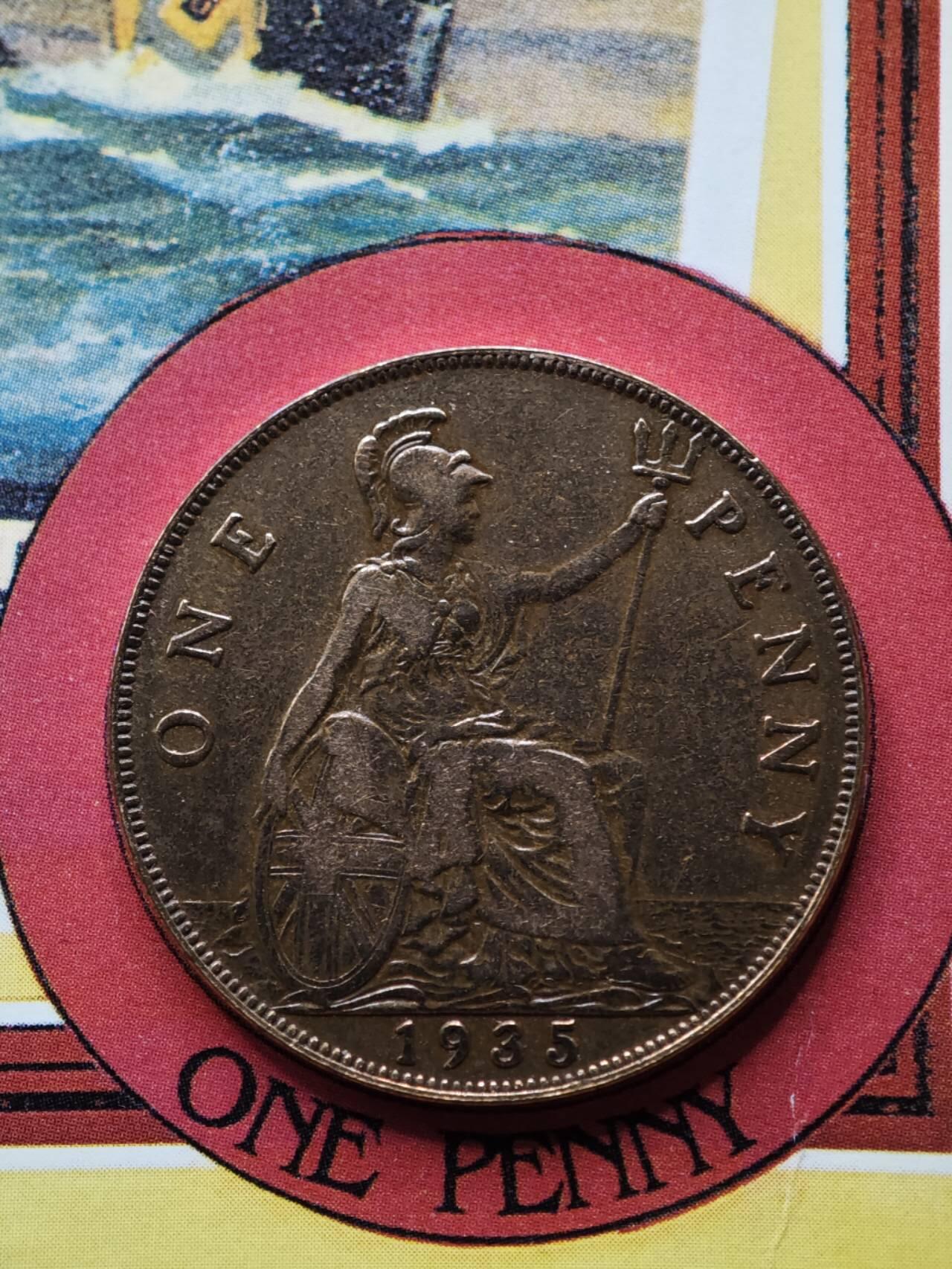 【淘币小摊】限时拍第八百六十二拍  克朗币邮币封场  满百包邮可预留两周  周一统一发货  英国旧币制硬币2枚