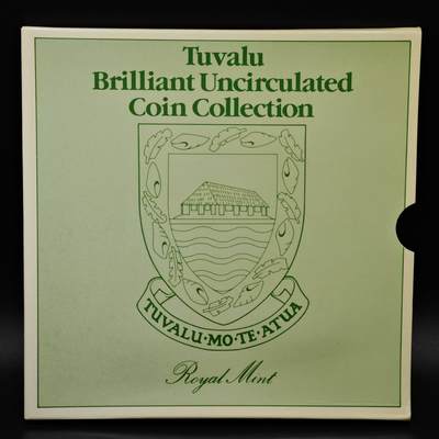 【淘币小摊】实时拍第八百六十一拍   银币套币场   满百包邮可预留二周 每周一统一发货   - 图瓦卢1985年套币