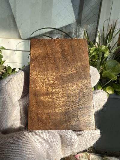 零元拍：B23金丝楠平安无事牌，满水波香喷喷的小金砖，金光闪闪，69/47/13MM - 零元拍：B23金丝楠平安无事牌，满水波香喷喷的小金砖，金光闪闪，69/47/13MM