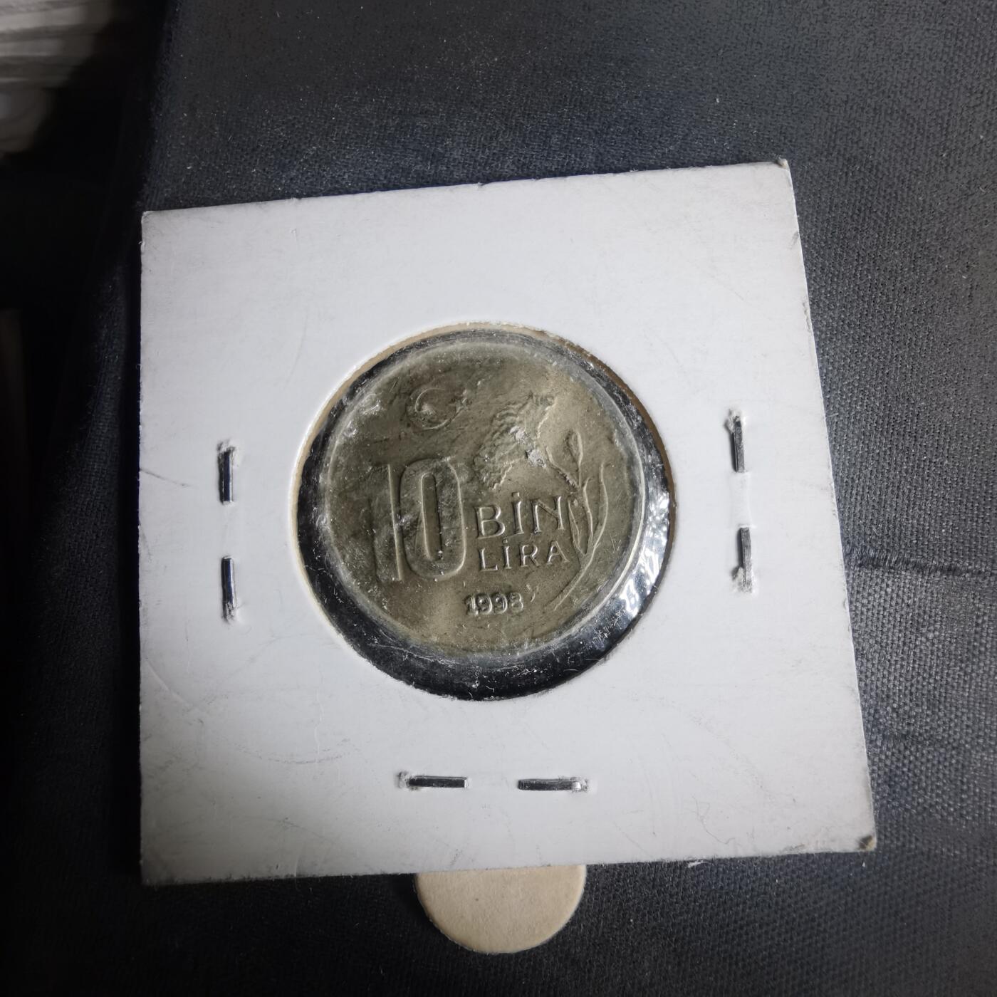 沼泽如烟--第981场 土耳其1998年1万里拉