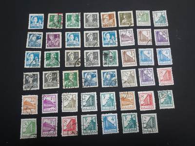 博彦收藏 TM  2月7日 8点邮票专场 全场包邮 - 普票旧票一组，具体以图片为准，个别瑕疵，大部分上品