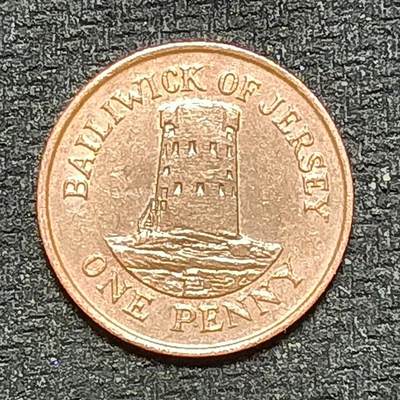 逸泉钱币2026B世界钱币纪念币纸币第八组B831-1230 - 1203英属泽西岛1便士
