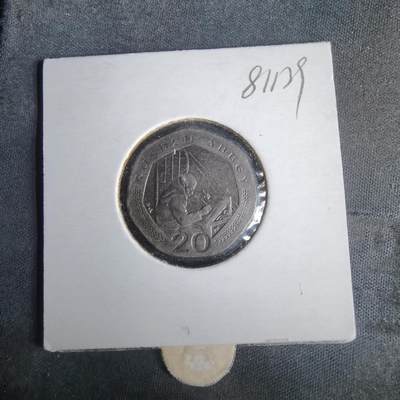 沼泽如烟--第981场 - 马恩2003年20便士纪念币