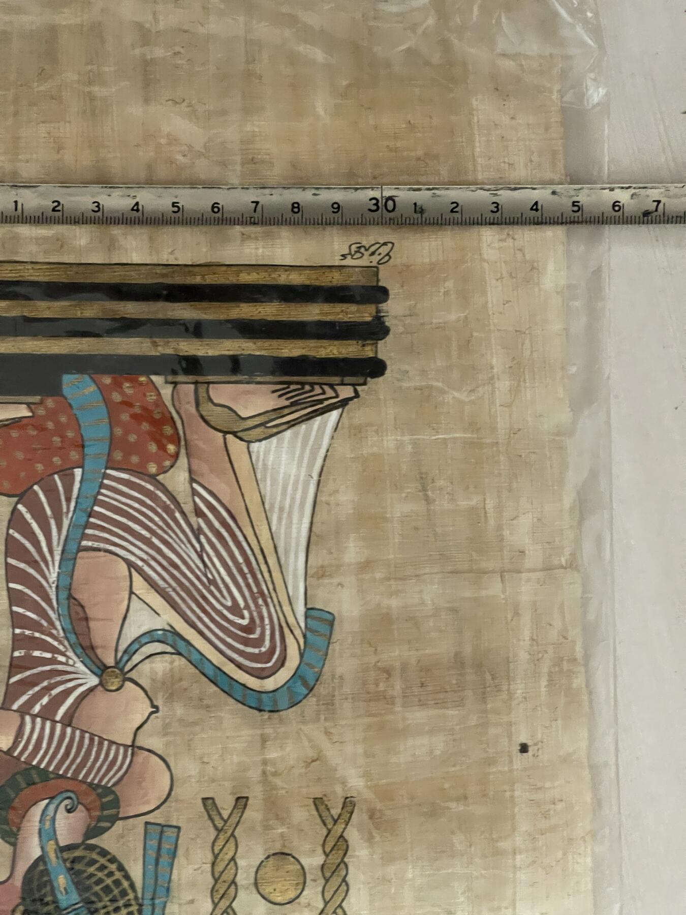 埃及产烟灰缸 收藏摆件纪念品 草纸画工艺品一套出（可交换朝鲜苏联章）