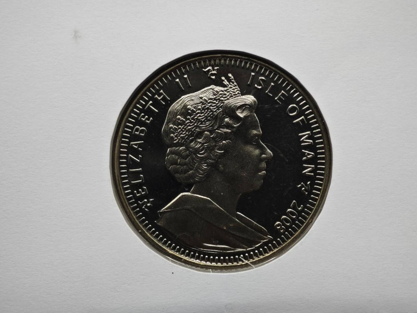 【淘币小摊】限时拍第八百六十二拍  克朗币邮币封场  满百包邮可预留两周  周一统一发货  马恩岛2008年甲虫克朗纪念币邮币封