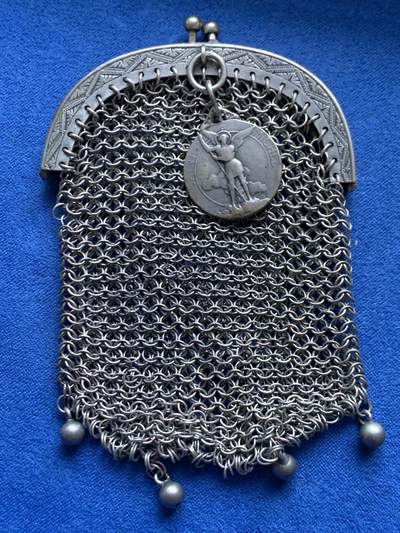 《竞宝斋》第463-465场 周日，周一，周二，3场连拍 （全场包邮）欢迎送拍 - 银质钱包 总重42.6克