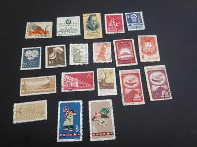 博彦收藏 TM  2月7日 8点邮票专场 全场包邮 - 老纪特盖销/旧票一组，具体以图片为准，个别瑕疵，大部分上品