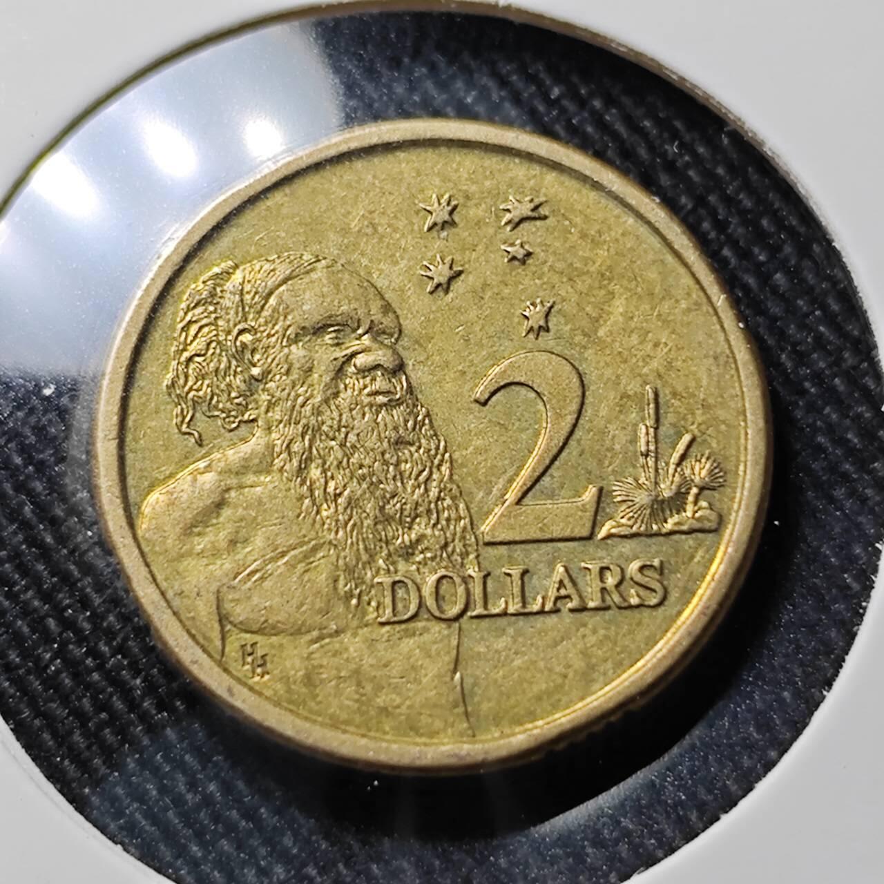 KK钱币收藏小铺  第391期  2月预留时间 周末发货  澳大利亚2元